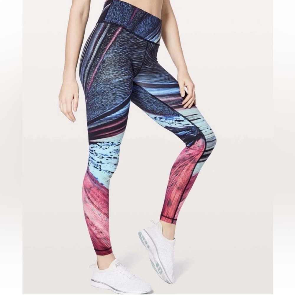 Lululemon Speed Wunder Tight Nulux Electrobeam Speed Tight Multi Size 8